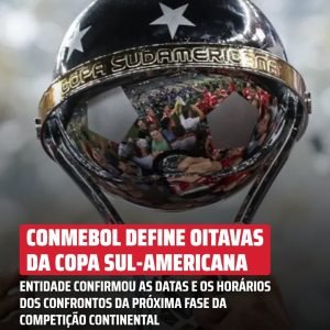 A Conmebol divulgou a programação completa das oitavas de final da Copa Sul-Amer…