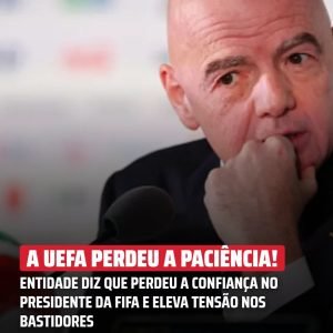 A entidade europeia fez um comunicado duríssimo contra Gianni Infantino, afirmou…