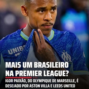 O desempenho do atacante Igor Paixão com a camisa do Olympique de Marseille não …