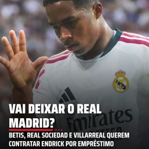 Sem espaço garantido no Real Madrid após as chegadas de Diomande e Carlos Espí, …