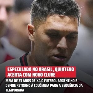 Livre no mercado após rescindir com o River Plate, o meia Quintero teve seu futu…