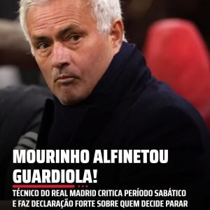 Mourinho não costuma fugir de uma provocação e, desta vez, sobrou para Guardiola…
