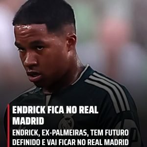 ENDRICK FICA NO REAL MADRIDEndrick, ex-Palmeiras, tem futuro definido e vai fi…