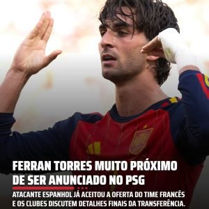 Ferran Torres já comunicou sua decisão de deixar o Barcelona, e pessoas envolvid…