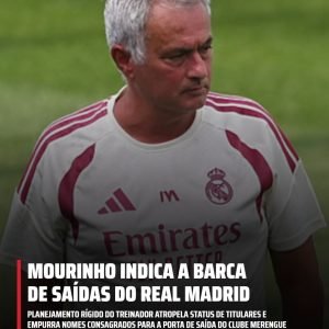 Mourinho quer grupo enxuto e decisão do português força diretoria a negociar atl…