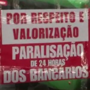 Bancários fazem paralisação nesta quinta (20) por reajuste e manutenção de direitos em MT