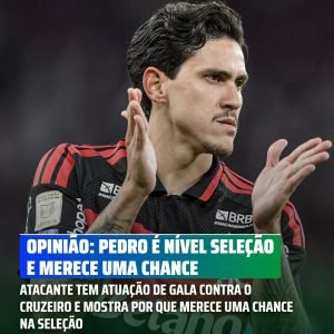 Pedro deu duas lindas assistências em Flamengo x Cruzeiro e mostrou que não é ap…