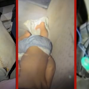 VÍDEO: menino de 1 ano é encontrado sozinho dentro de carro e pai é preso em Sinop (MT)