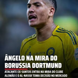 Ângelo agita o mercado e pode retornar ao futebol europeu. O atacante ex-Santos …