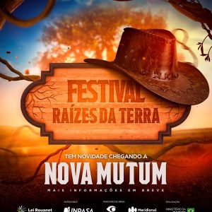 Festival Raízes da Terra chega a Nova Mutum com música, cultura regional e programação gratuita | HiperNotícias