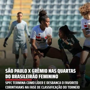 Brasileirão Feminino tem definição dos confrontos das quartas de final e dos doi…