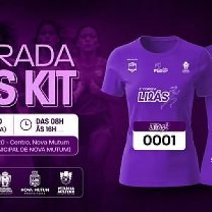 Corrida Lilás inicia entrega de kits às atletas e mobiliza mulheres contra a violência em Nova Mutum/MT | Power Mix