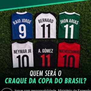 Quem será o craque da Copa do Brasil? 

Com semana decisiva, vários nomes entram…