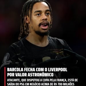 Barcola encaminha saída do PSG após bicampeonato da Champions e vai ser anunciad…