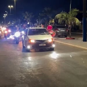 carreata em MT comemora cura de câncer em criança que passou por 10 cirurgias e 53 sessões de quimioterapia