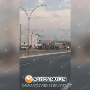 Bicicleta é atingida por carro e dois irmãos ficam feridos em Nova Mutum/MT