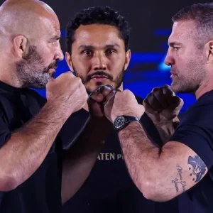 Shogun, Glover e campeões olímpicos fazem encaradas do Spaten Fight Night 3