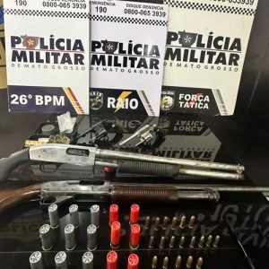 Mulher é resgatada após dias de agressões e ameaças com armas em Nova Mutum