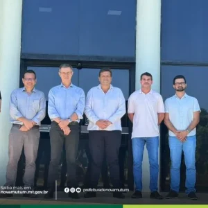Comitivas de Diamantino e Conquista d’Oeste, visitam Nova Mutum para intercâmbio sobre credenciamento