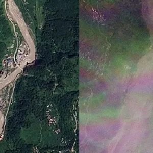 Veja imagens de satélite de antes e depois da inundação no Nepal