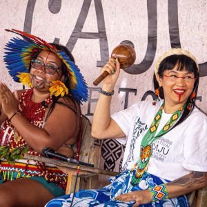 Festival Caju reforça leitura para alunos indígenas na TI Barra Velha