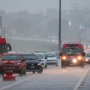 Sul e Sudeste terão dia de chuva, trovoadas e tempestades