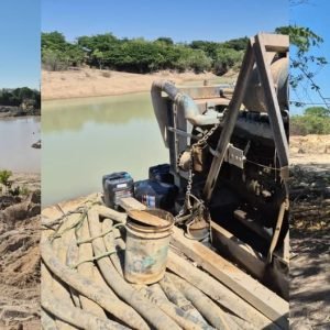 Batalhão ambiental da PM fecha garimpo ilegal e apreende maquinários no interior de MT; veja fotos
