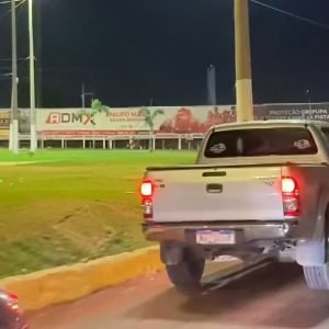 ExpoSul tem fila de carros antes de show de Gusttavo Lima em Rondonópolis; veja vídeo