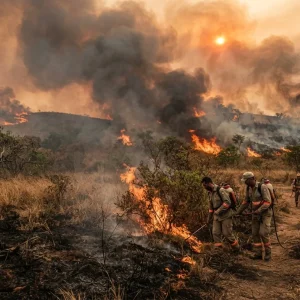 Corpo de Bombeiros combate 18 incêndios florestais em Mato Grosso durante período proibitivo de uso do fogo