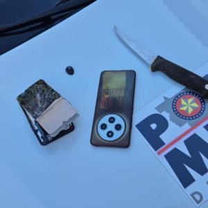 Polícia Militar intercepta fuga e prende faccionado em Diamantino