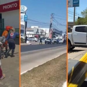 Tentativa de assalto a loja de tintas acaba com dois bandidos mortos pela PM em MT