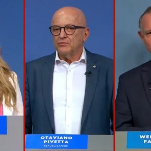 Primeiro debate entre candidatos ao governo de MT tem troca de acusações e críticas à atual gestão