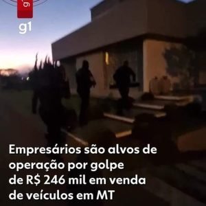 Empresários são alvos de operação por golpe de R$ 246 mil em venda de veículos em MT