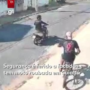 Segurança é ferido e tem moto roubada ao tentar abordar suspeito em MT