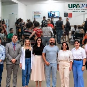 Promotora e juiz visitam Hospital Municipal de Tangará – só faltou levar a polícia!