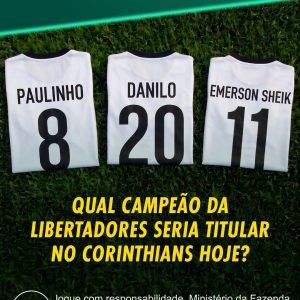Eles foram decisivos na Libertadores do Corinthians em 2012! 

Mas quem seria ti…
