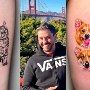 Tatuador de MT transforma histórias de pets em artes nos EUA