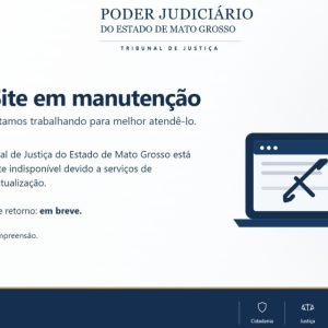 Tribunal de Justiça em MT suspende prazos de processos após pane no sistema e manutenção emergencial