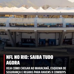 Saiba todas as informações e regras para o jogo da NFL no Maracanã

Link: