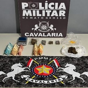 Três acabam detidos após PM encontrar drogas e dinheiro durante abordagem
