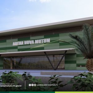 Arena Poliesportiva Multiuso de Nova Mutum será uma das mais modernas de Mato Grosso