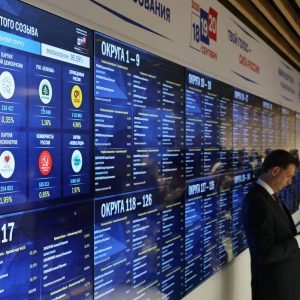 Partido pró-Putin vence eleição russa com mais de 57% dos votos