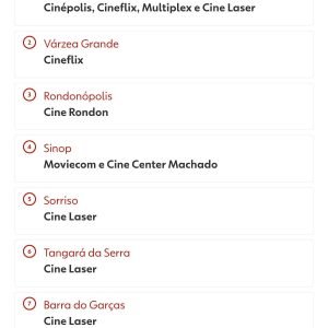 Moradores de 90% das cidades já viajam para ver cinema em MT