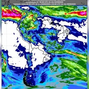 Geada atinge Sul do Brasil e alerta de tempestades segue no país