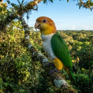 Rara marianinha-de-cabeça-amarela, espécie ameaçada de extinção, é flagrada em APP entre Nova Canaã do Norte e Colíder