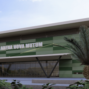 Nova Mutum assina ordem para construir arena poliesportiva e autoriza licitação de estádio; R$ 56 milhões