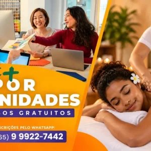 Prefeitura de Lucas do Rio Verde abre vagas gratuitas para cursos de Marketing e Massagem