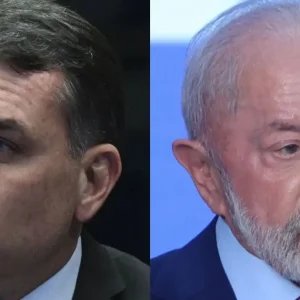 Futura: em SP, Flávio tem 37,4% no 1º turno; Lula, 33,3%