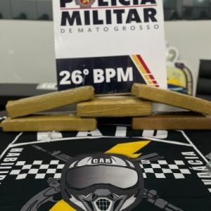 Traficante do CV é preso com 5 tabletes de maconha | Últimas Notícias de Cuiabá e Mato Grosso