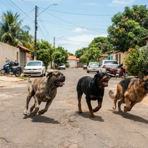 Cães considerados agressivos são capturados após avançarem contra hóspedes de hotel em Nova Mutum